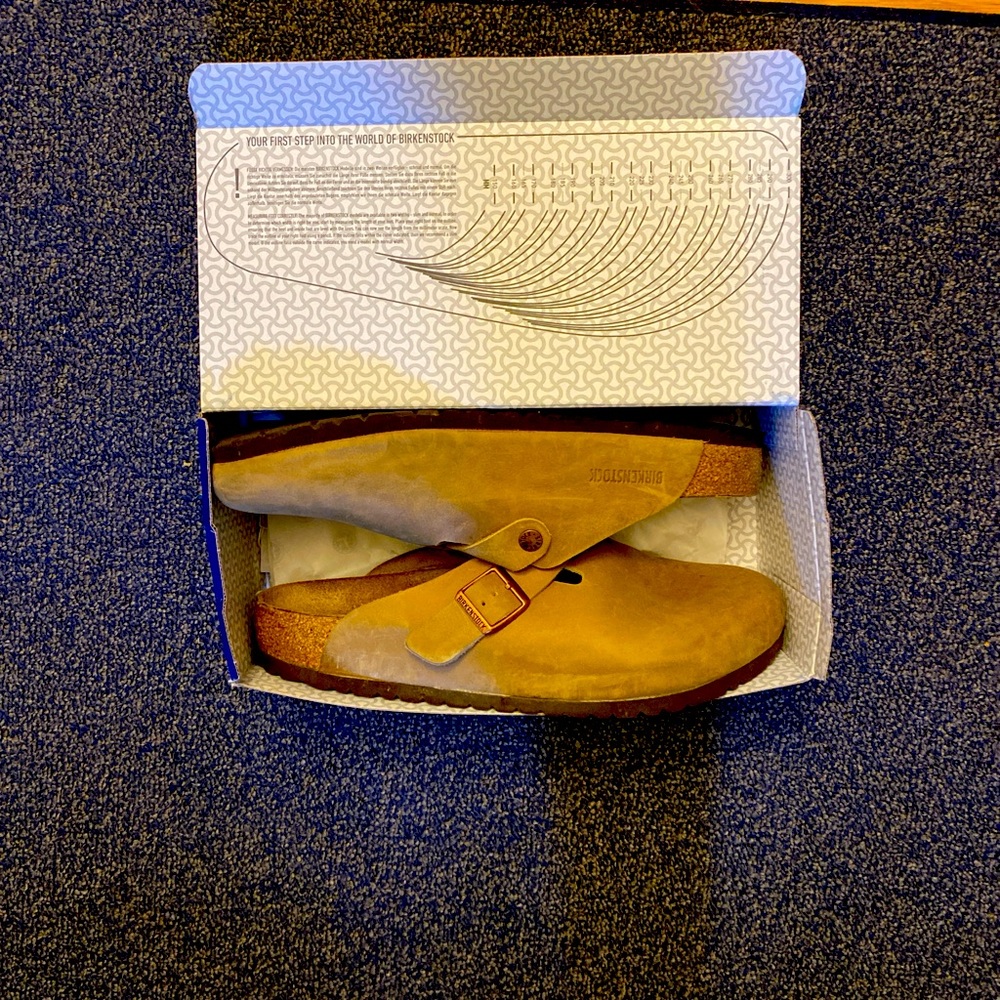 Birkenstock boston oiled leather